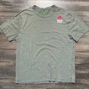 Reebok CrossFit Games 2020, green in color, size large.